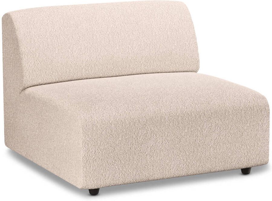 HKLIVING Jax Bank Element Middenstuk Bouclé Taupe - Foto 2