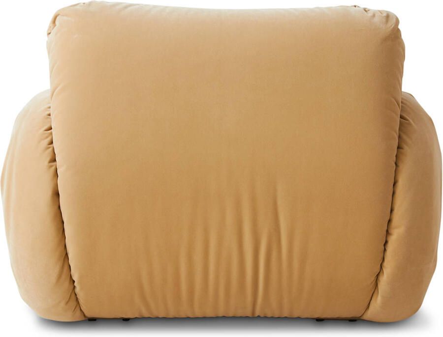 HKLIVING Arc Lounge Fauteuil Royal Velvet Cream