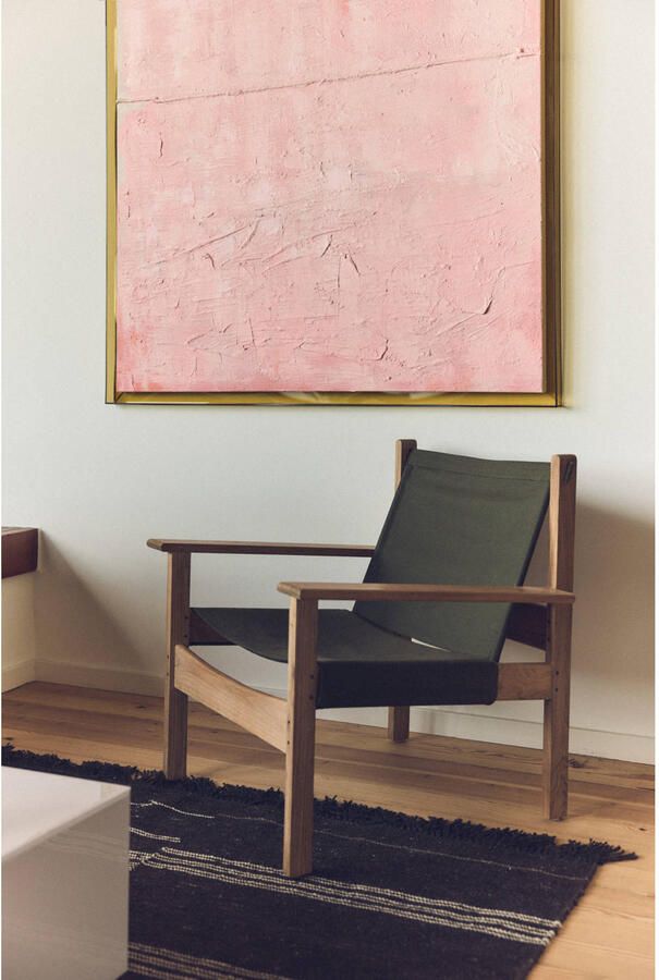 HKLIVING Explorer Lounger Army Green