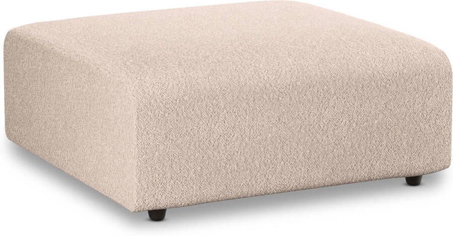 HKLIVING Jax Bank Element Hocker Bouclé Taupe - Foto 2