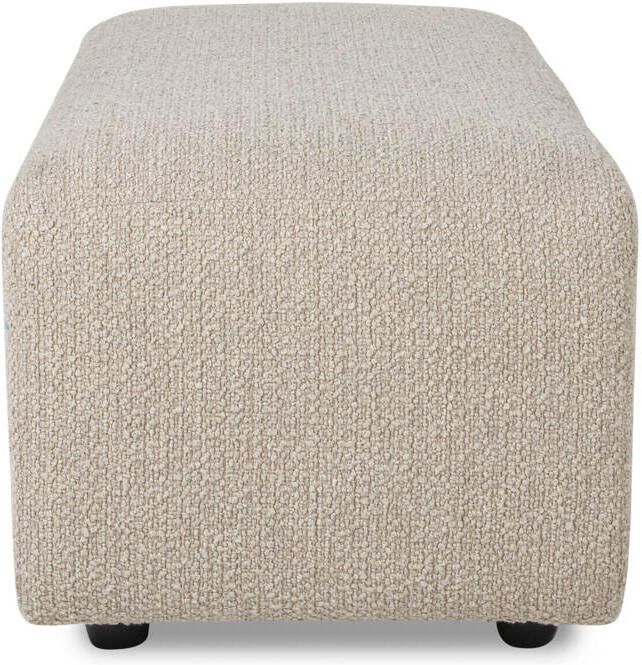 HKLIVING Jax Bank Element Hocker Small Bouclé Taupe - Foto 2