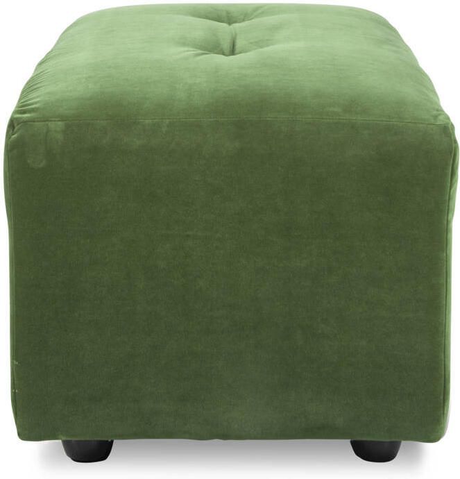 HKLIVING Vint Bank Element Hocker Small Royal Velvet Groen - Foto 3