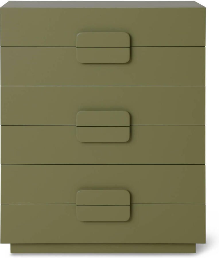 HKLIVING Spacious Ladekast 6 Lades Army Green - Foto 3