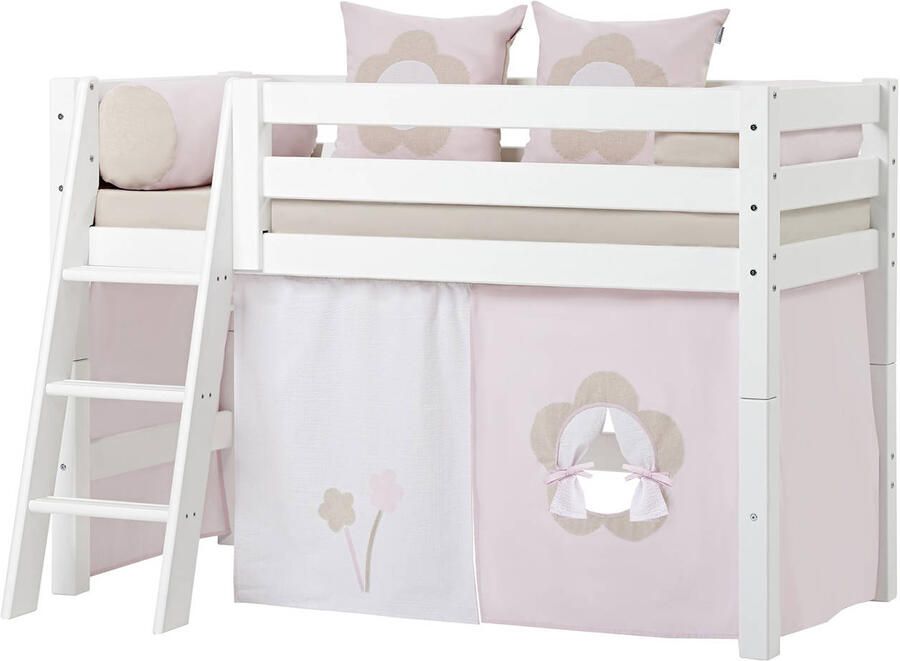 Hoppekids gordijn hoogslaper stapelbed Fairytale Flower (70x160 cm)