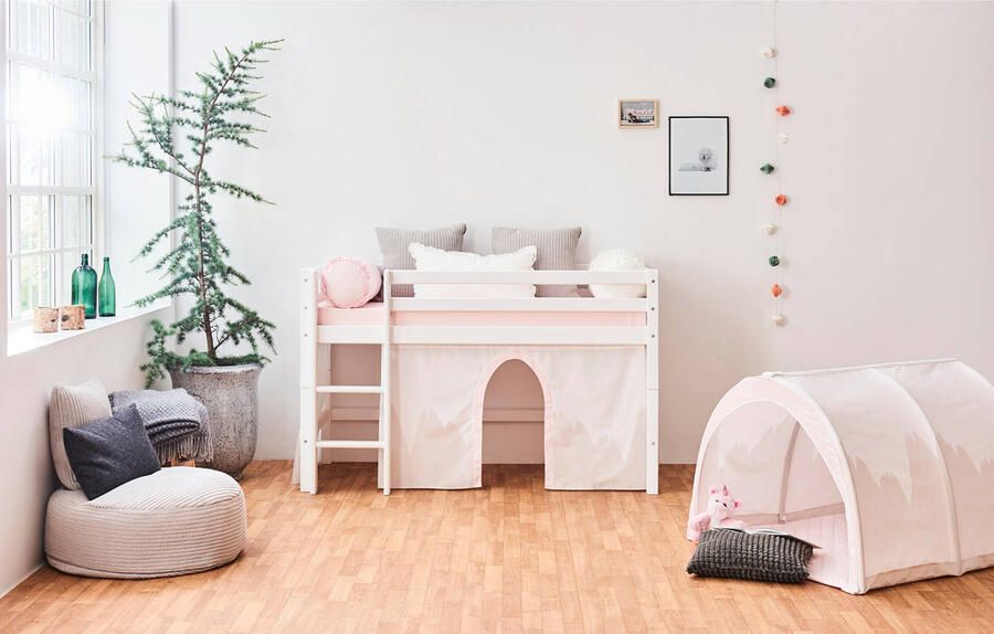 Hoppekids gordijn hoogslaper stapelbed Winter Wonderland (70x160 cm) - Foto 3