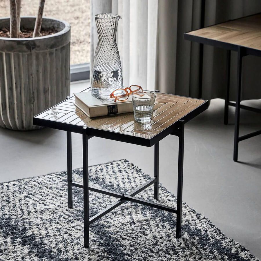 House Doctor Salontafel Grade beige 43cm