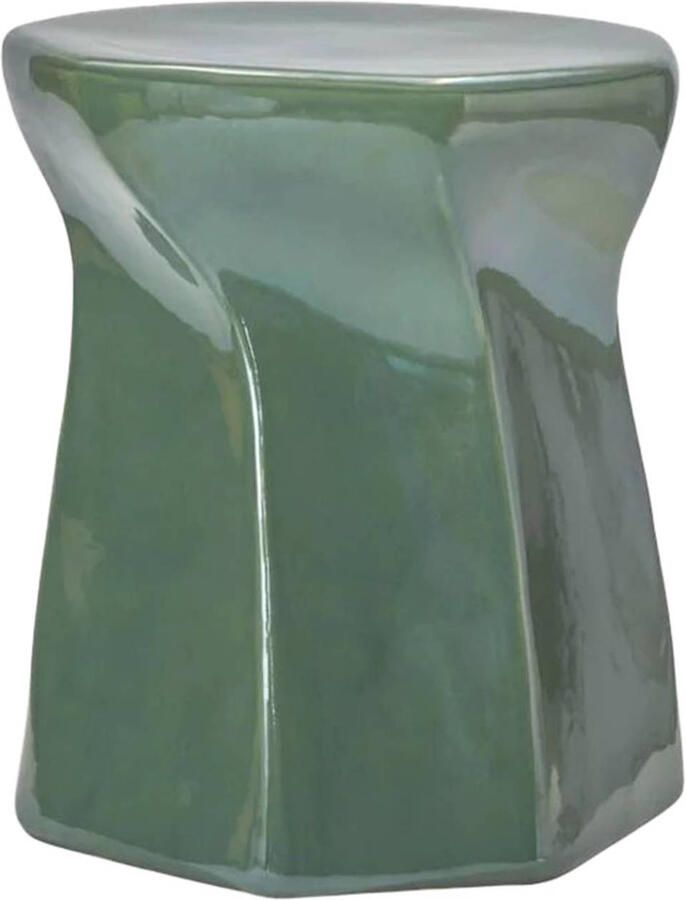 House Doctor-collectie Stoel hocker Lapo Groen - Foto 3