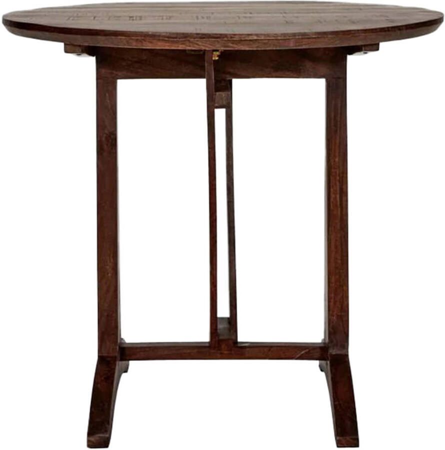 House Doctor Bistro tafel Wine bruin 80cm - Foto 3