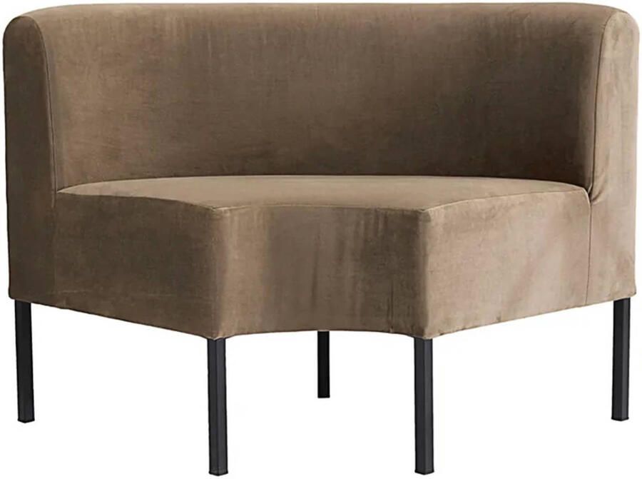 House Doctor Sofa Corner seater Zand 80 x 85 x 85 zithoogte 48