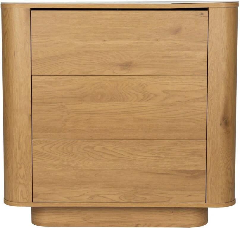 Housecraft Living Almira Ladekast Hout Marmerlook Naturel - Foto 2