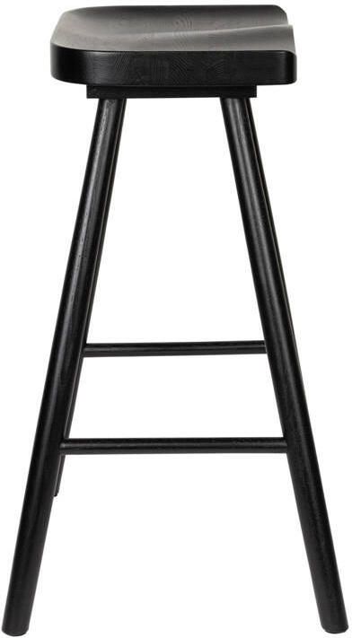 ZILT Barstoel Marky Eikenhout Zwart (zithoogte 64cm) - Foto 2