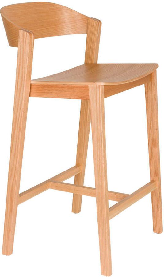 Housecraft Living Housecraft Wooz Barkruk Eikenhout Bruin - Foto 3