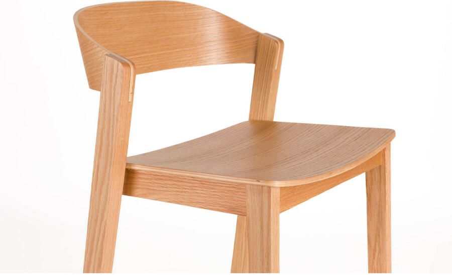 Housecraft Living Housecraft Wooz Barkruk Eikenhout Bruin - Foto 2