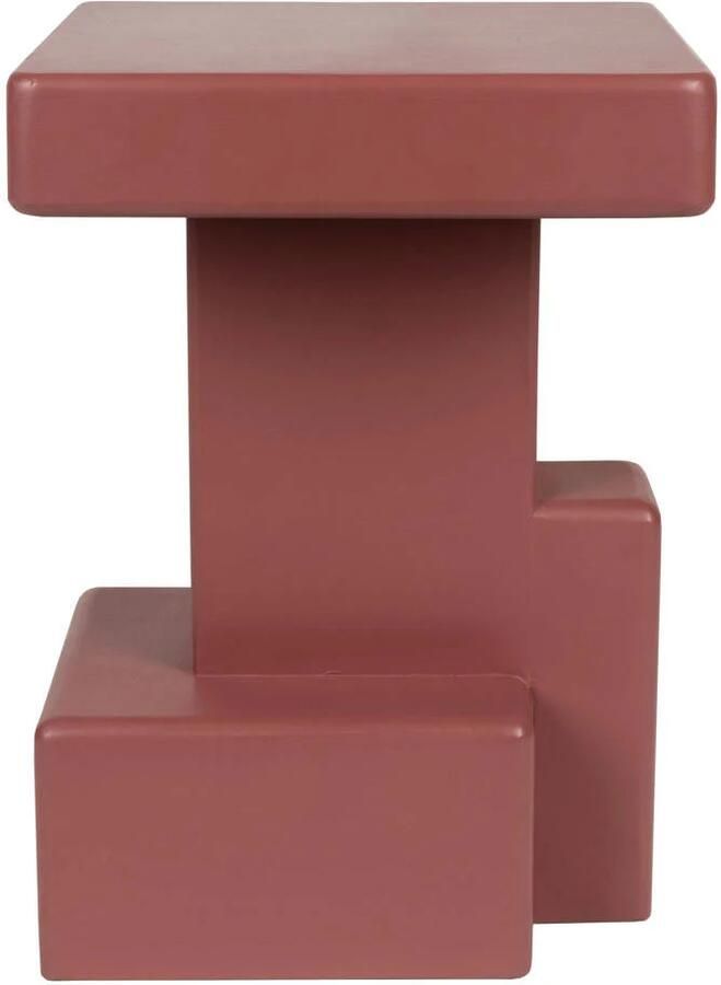 Housecraft living Blast Bijzettafel Vierkant Marsala Rood - Foto 2