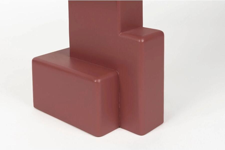 Housecraft living Blast Bijzettafel Vierkant Marsala Rood - Foto 3