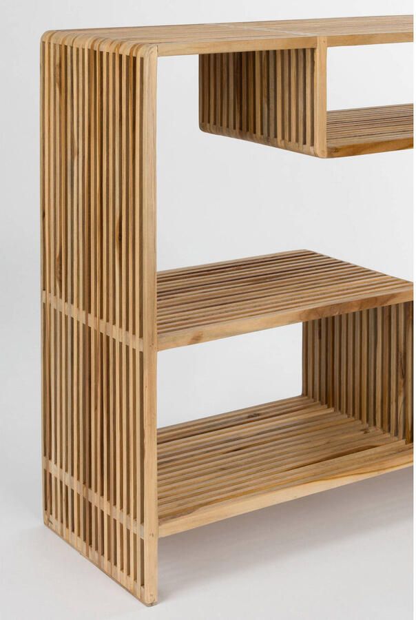 Housecraft living Djia Consoletafel Wandtafel Teak Hout Bruin} - Foto 4