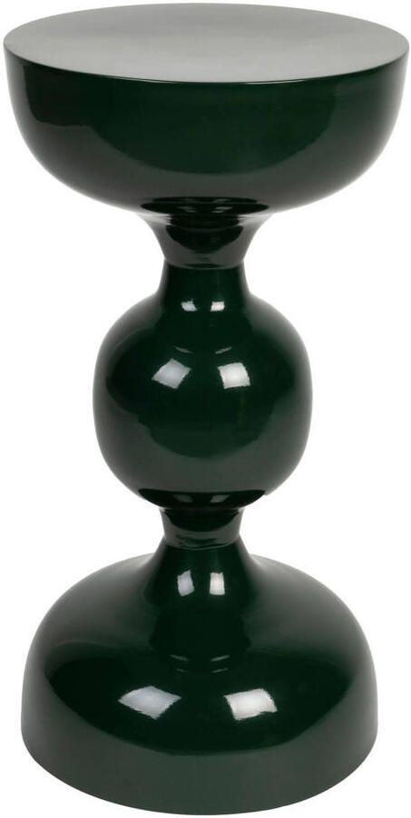 Housecraft living Feliz Lifestyle Lars Bijzettafel Rond Metaal 31x 31 cm Groen