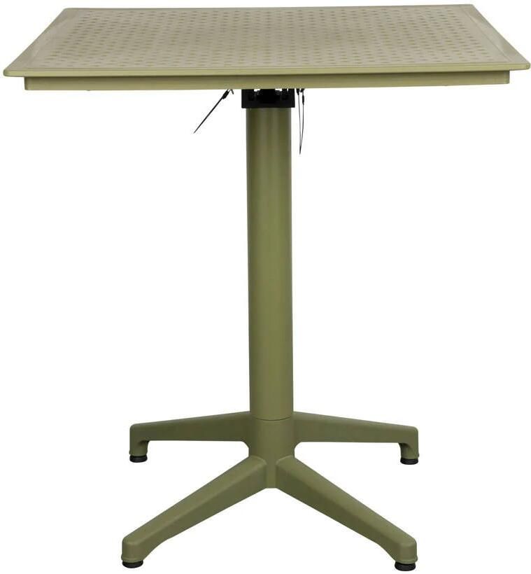 Housecraft Living bistrotafel George Bistrotafel Tuintafel Balkontafel Inklapbaar 70x70 cm Groen