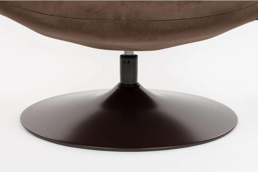 Housecraft living Beefy Fauteuil Draaibaar Bruin - Foto 3