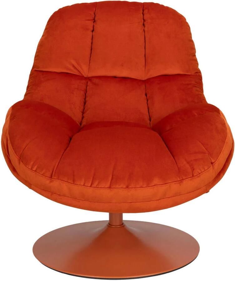 Housecraft living Beefy Fauteuil Draaibaar Oranje - Foto 2