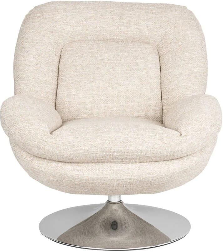 Housecraft living Romy Fauteuil Draaibaar Taupe - Foto 2