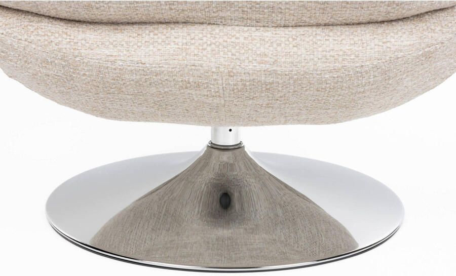 Housecraft living Romy Fauteuil Draaibaar Taupe - Foto 2