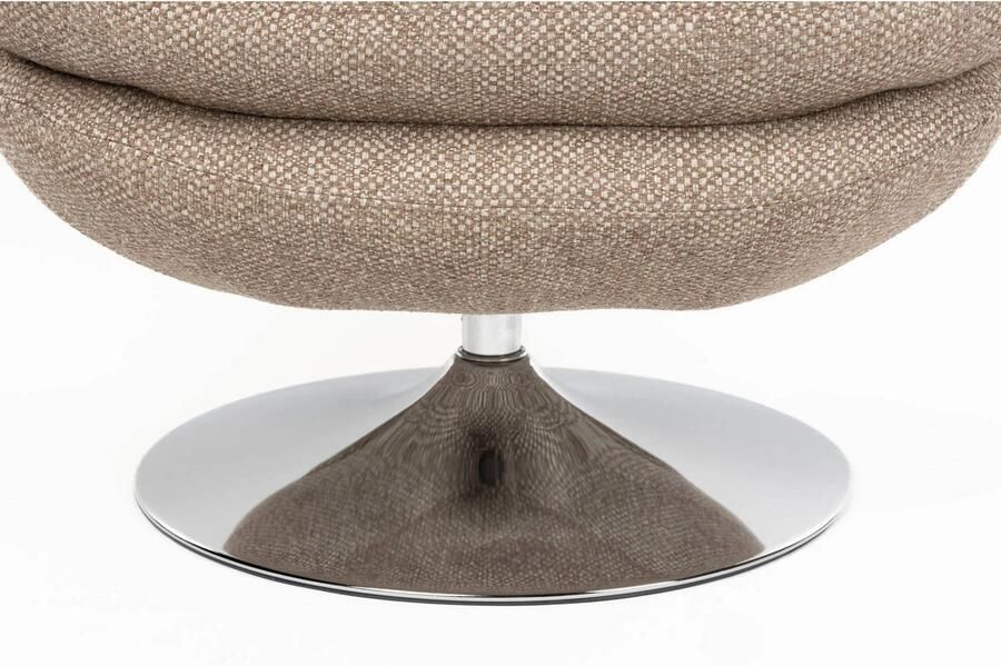 Housecraft living Romy Fauteuil Draaibaar Bruin - Foto 3