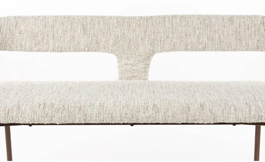 Housecraft Living eetkamerbank Chelsea 148 cm beige - Foto 4