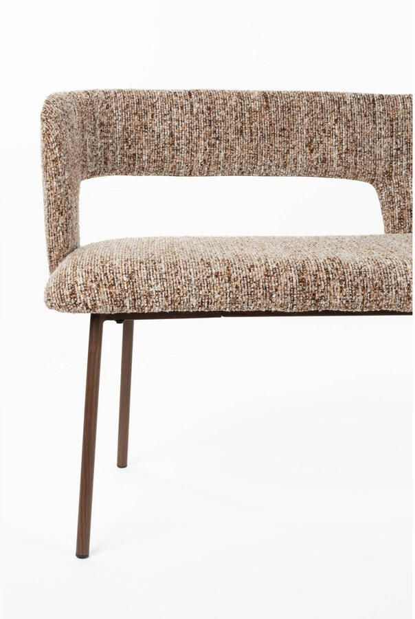 Housecraft Living eetkamerbank Chelsea 148 cm bruin - Foto 3