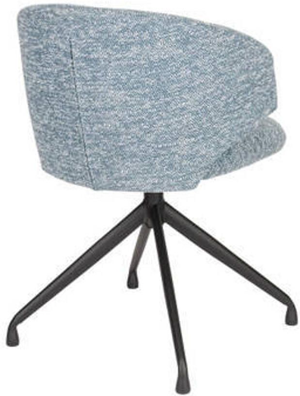 Housecraft living Feliz Lifestyle Balado Eetkamerstoelen Blauw Set van 2 - Foto 3
