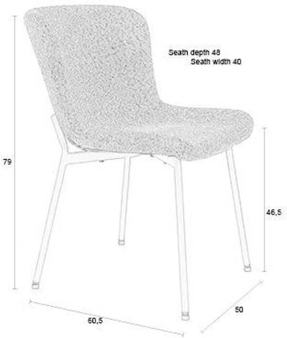 Housecraft Living Housecraft Marion Eetkamerstoelen Off -White Set van 2 - Foto 3