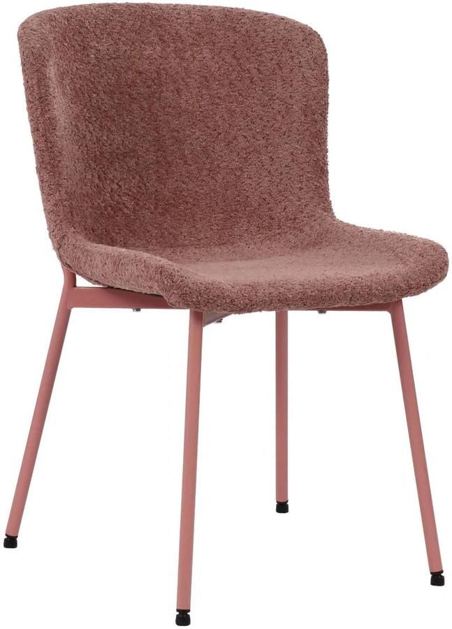 Housecraft living Maryan Eetkamerstoelen Roze Set van 2 - Foto 3