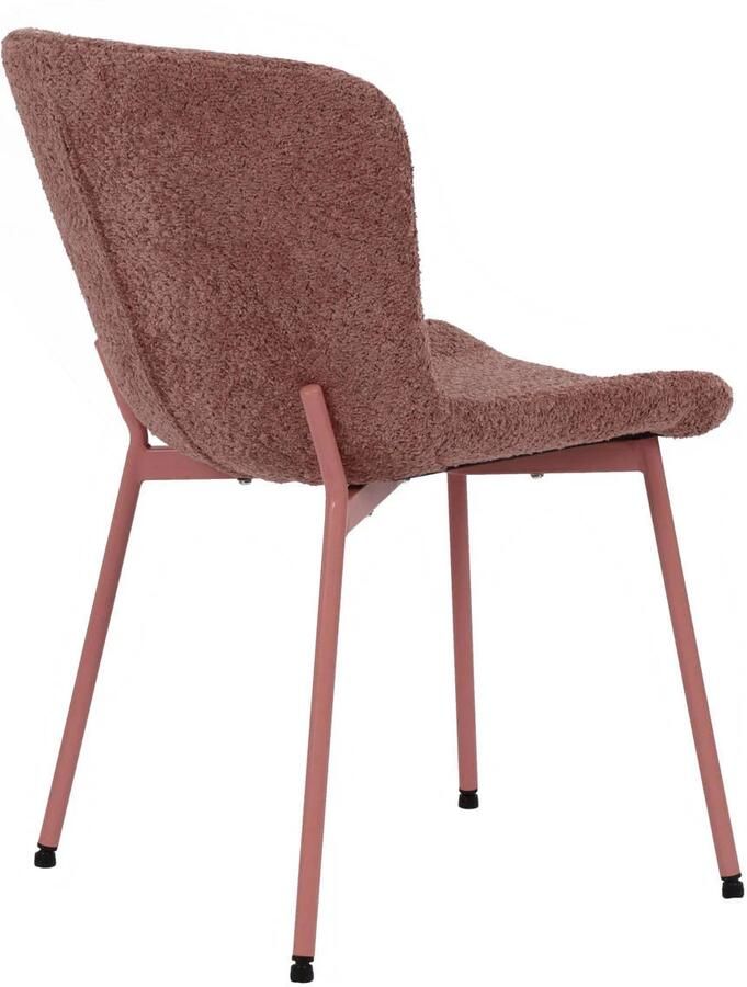 Housecraft living Maryan Eetkamerstoelen Roze Set van 2 - Foto 2