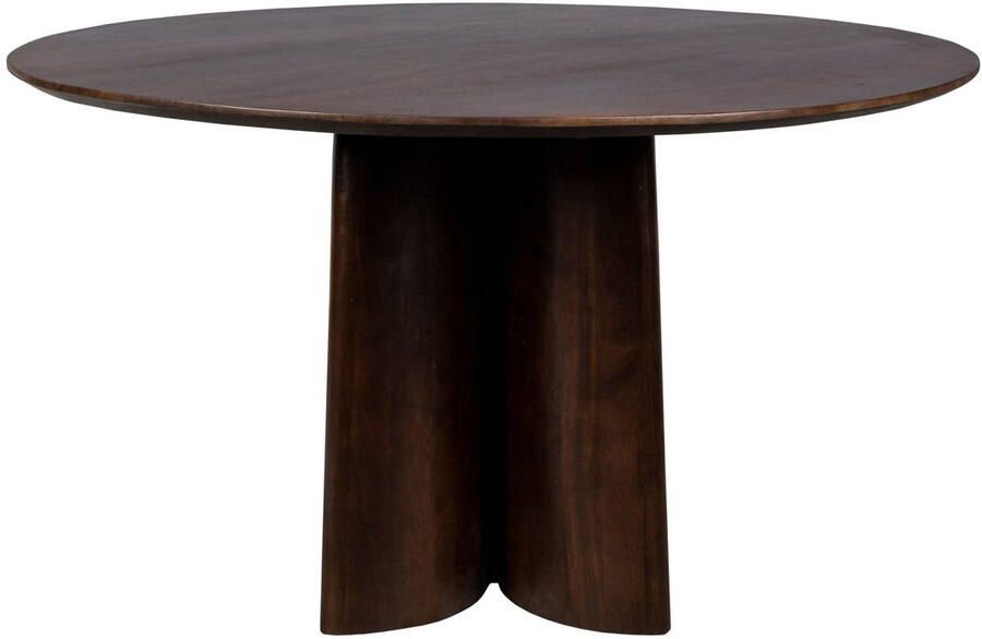 Housecraft Living Balder Eettafel Rond 130 cm Mango Hout Bruin - Foto 3