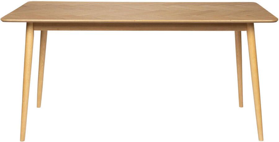 Housecraft Living Housecraft Fabio Eettafel Hout Visgraat 160x80 cm Naturel - Foto 6