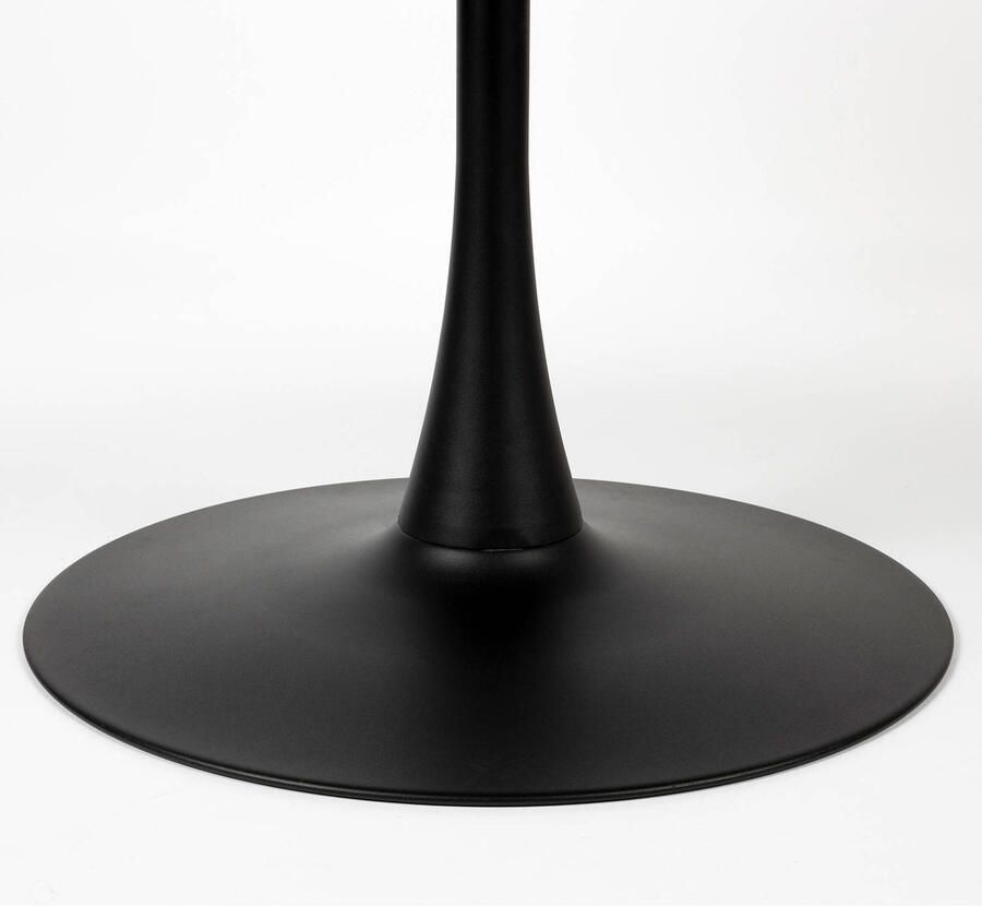 Housecraft Living Housecraft Maru Eettafel Marmerlook Rond 110 cm Zwart - Foto 2