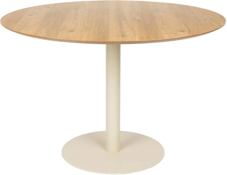 Housecraft living Steven Ronde Eetkamertafel Beige