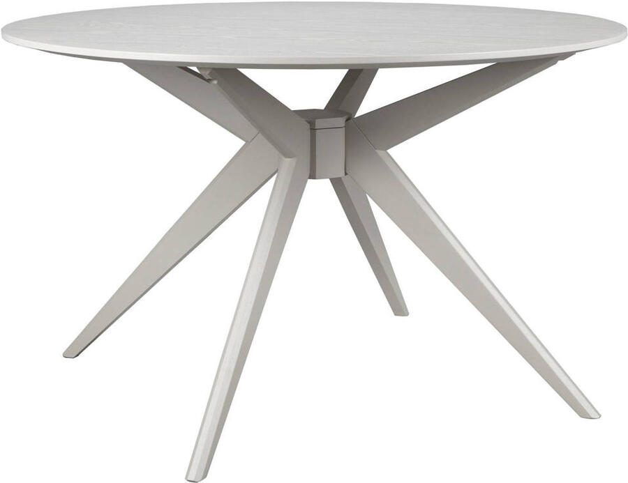 Housecraft living Zeme Eetkamerstafel Rond 122 cm Hout Beige