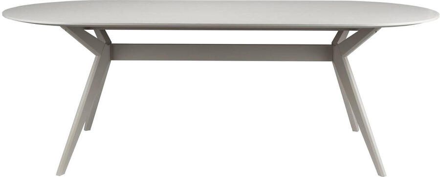 Housecraft living Zeme Eetkamerstafel Ovaal 220x95 cm Hout Beige - Foto 2