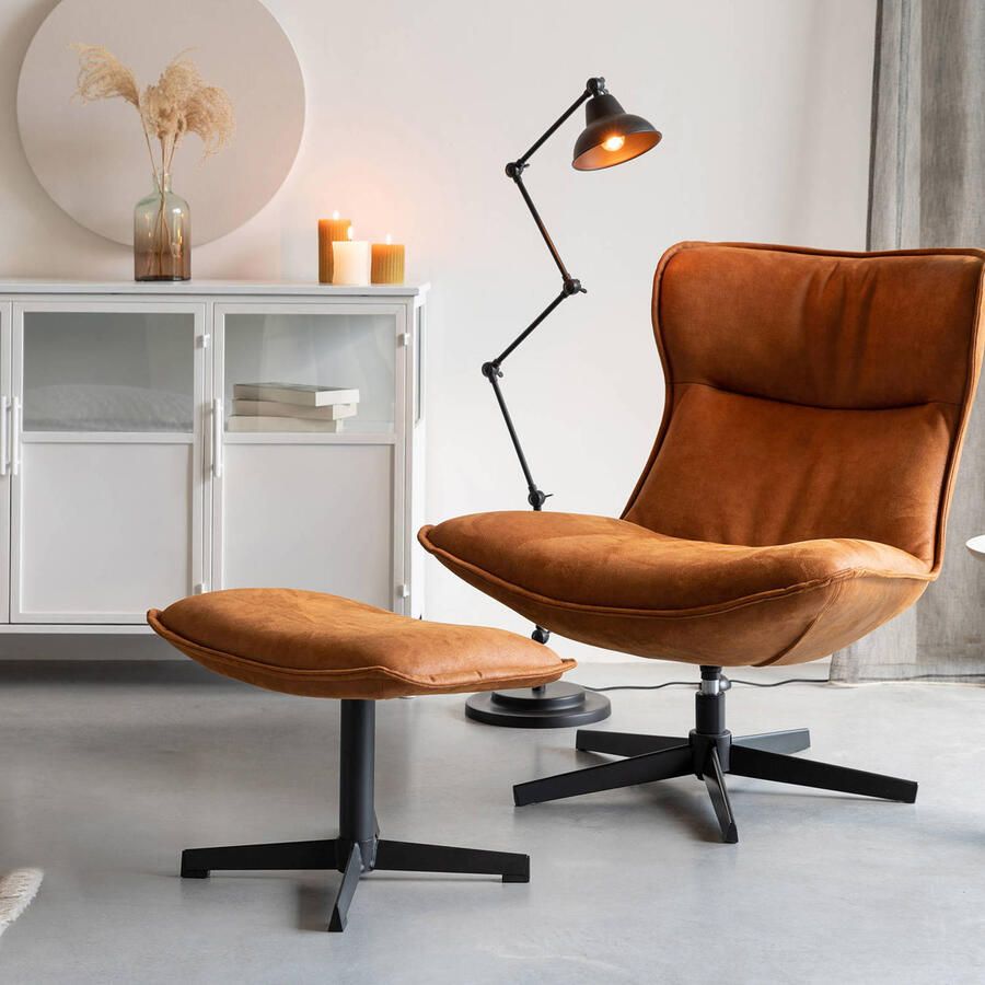 Housecraft Living Housecraft John Hocker Cognac Bruin