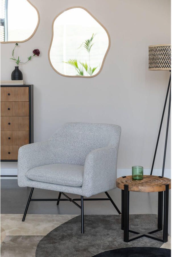 Housecraft Living Housecraft Joaz loungestoel fauteuil Beige - Foto 2