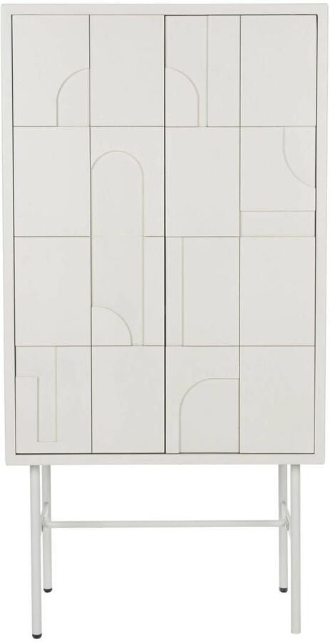 Housecraft living Feliz Lifestyle Funk Kast Opbergkast Hoog Off White - Foto 3