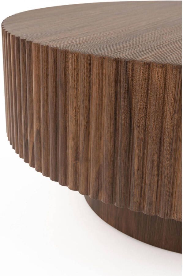 Housecraft Living rechthoekige houten salontafel Mitch bruin - Foto 2