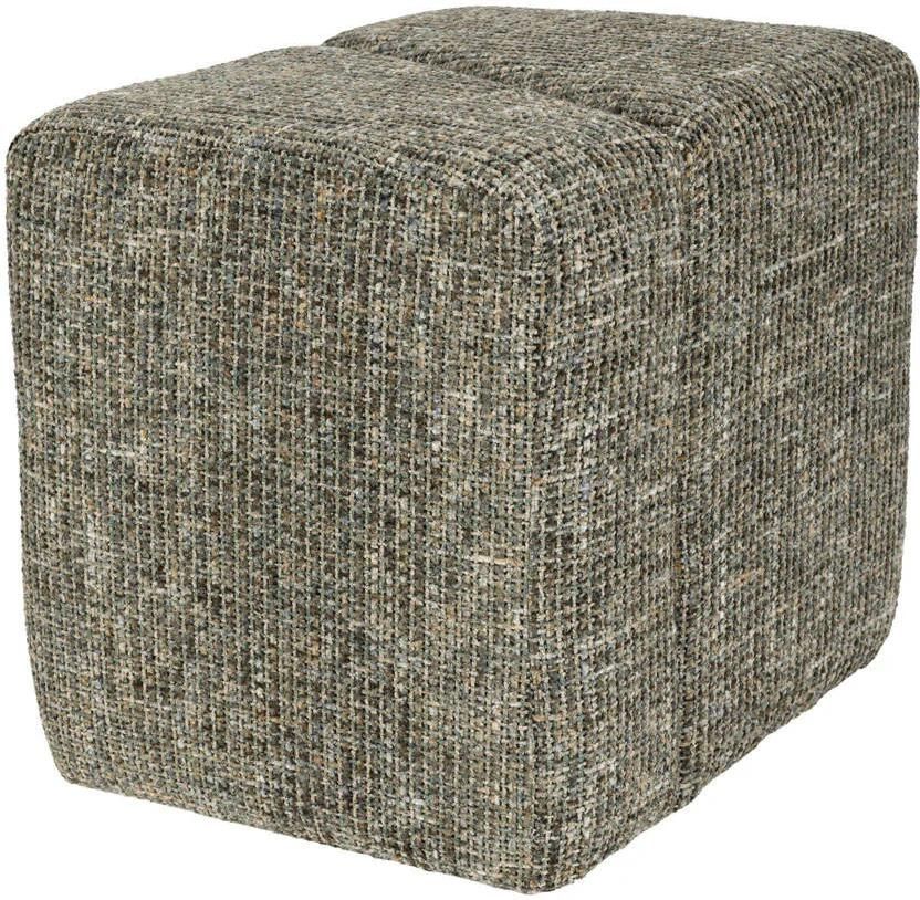 Housecraft Living rechthoekige poef Dance groen - Foto 2