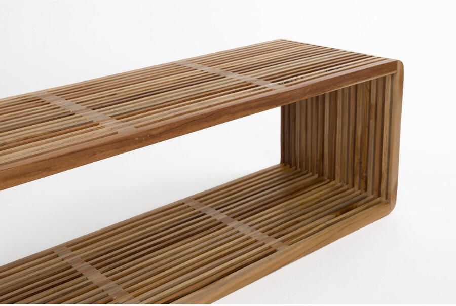 Housecraft living Djia Salontafel Rechthoekig Teak Hout Bruin} - Foto 2