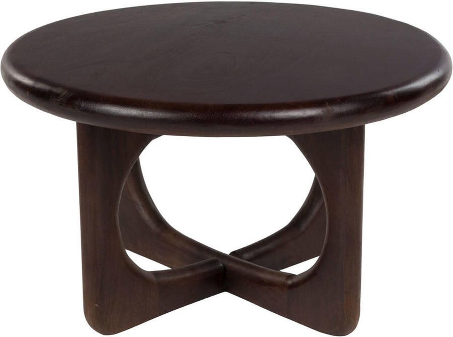 Housecraft living Jani Salontafel Rond 60 cm Mangohout Bruin donker - Foto 2
