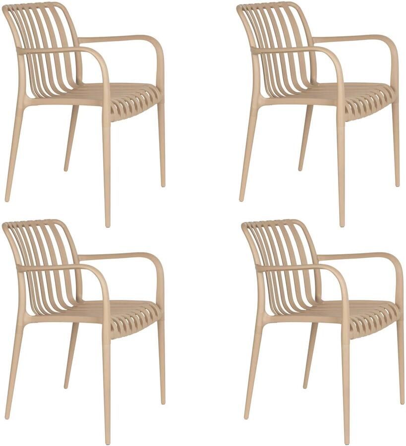Housecraft Living tuinstoel Amae (set van 4)