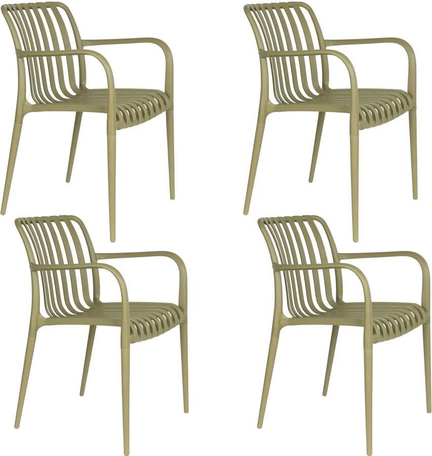 Housecraft Living tuinstoel Amae (set van 4)