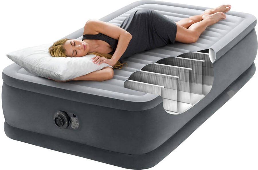 Intex Twin comfort-plush luchtbed 1-persoons - Foto 2