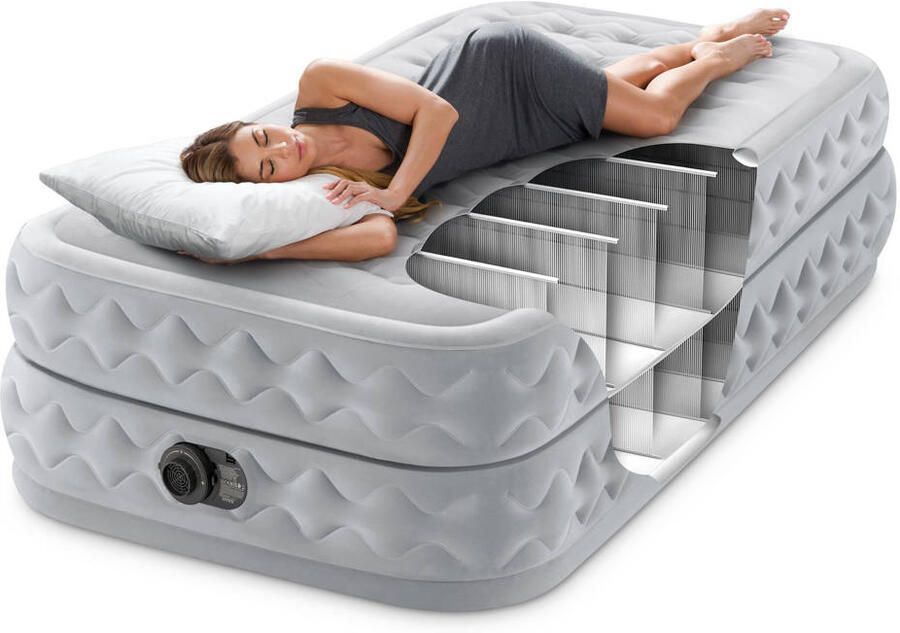 Intex Twin supreme air-flow luchtbed 1-persoons